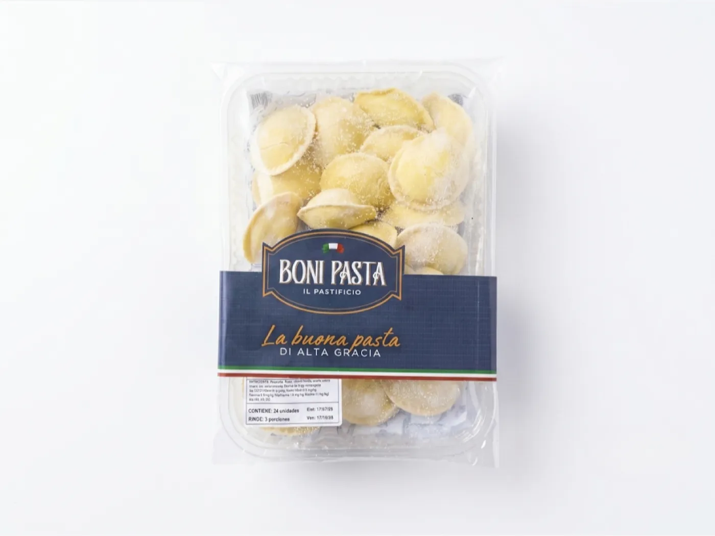 Sorrentinos de Jamón, Mozzarella y Nuez