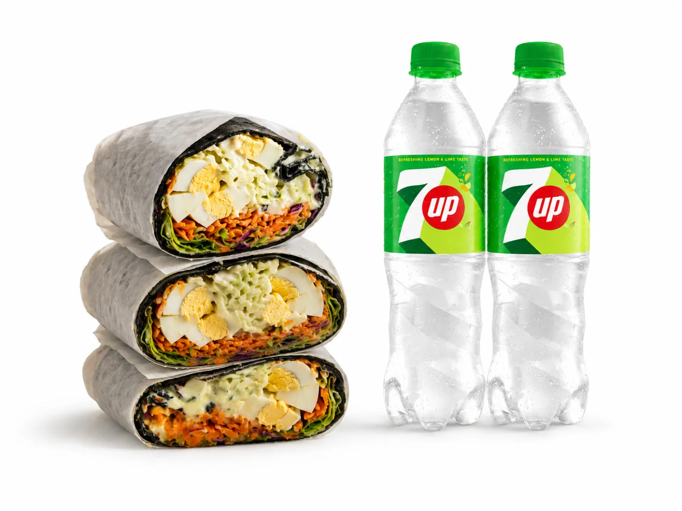 Combo Wrap + bebida PARA DOS