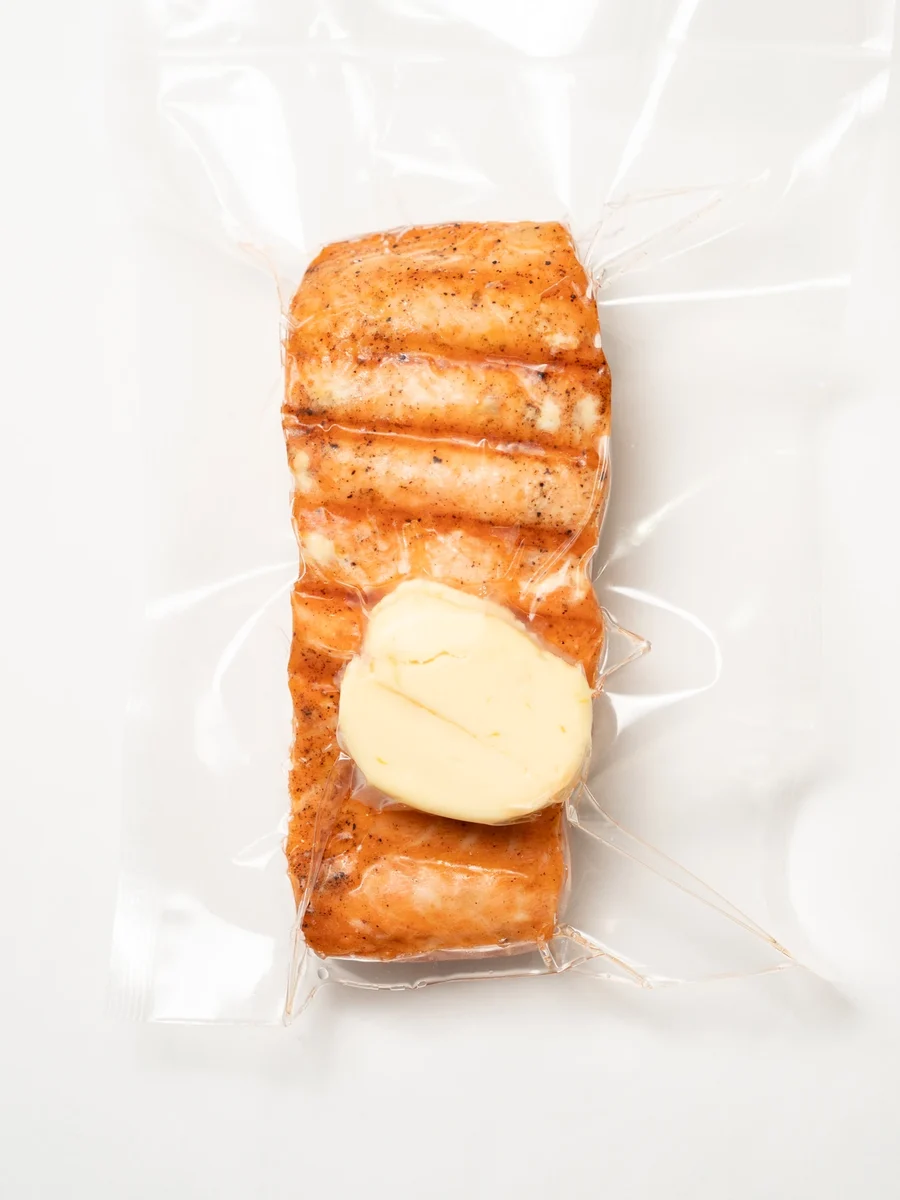 Salmón Grillado con Manteca de Limón
